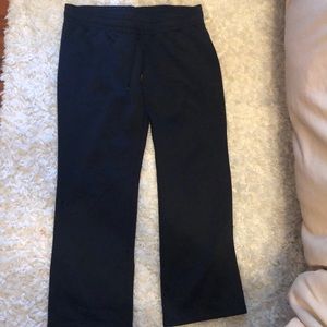 Black Under Armour sweatpants